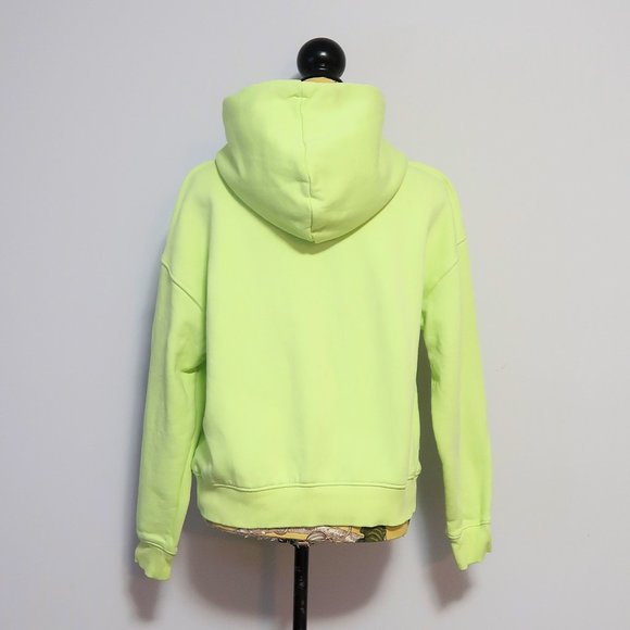 Tommy Hilfiger Apple Green Pullover Hoodie Medium - Picture 4 of 11